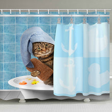Load image into Gallery viewer, Cartoon Waterproof Shower Curtains Rick And Morty Naked Shower Curtain Bathroom Waterproof Polyester 3d Curtains For Bathroom