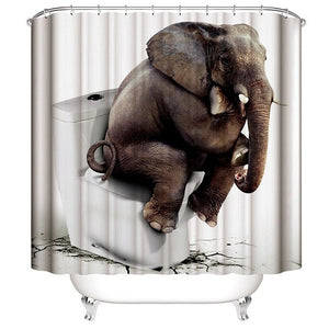 Cartoon Waterproof Shower Curtains Rick And Morty Naked Shower Curtain Bathroom Waterproof Polyester 3d Curtains For Bathroom